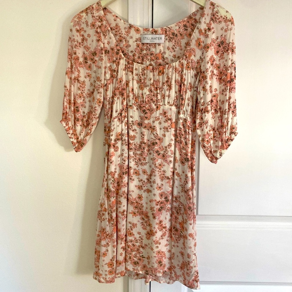 Stillwater mini floral dress. Size small